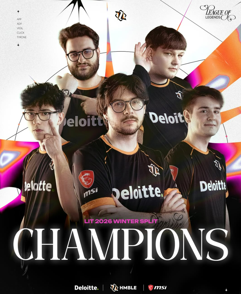 HMBLE vincitori del LIT Winter Split 2026